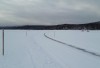 На Красноярском водохранилище открылась ледовая переправа.